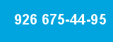 926 675-44-95 926 675-44-95